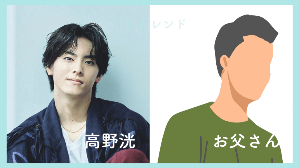 高野洸 お父さん